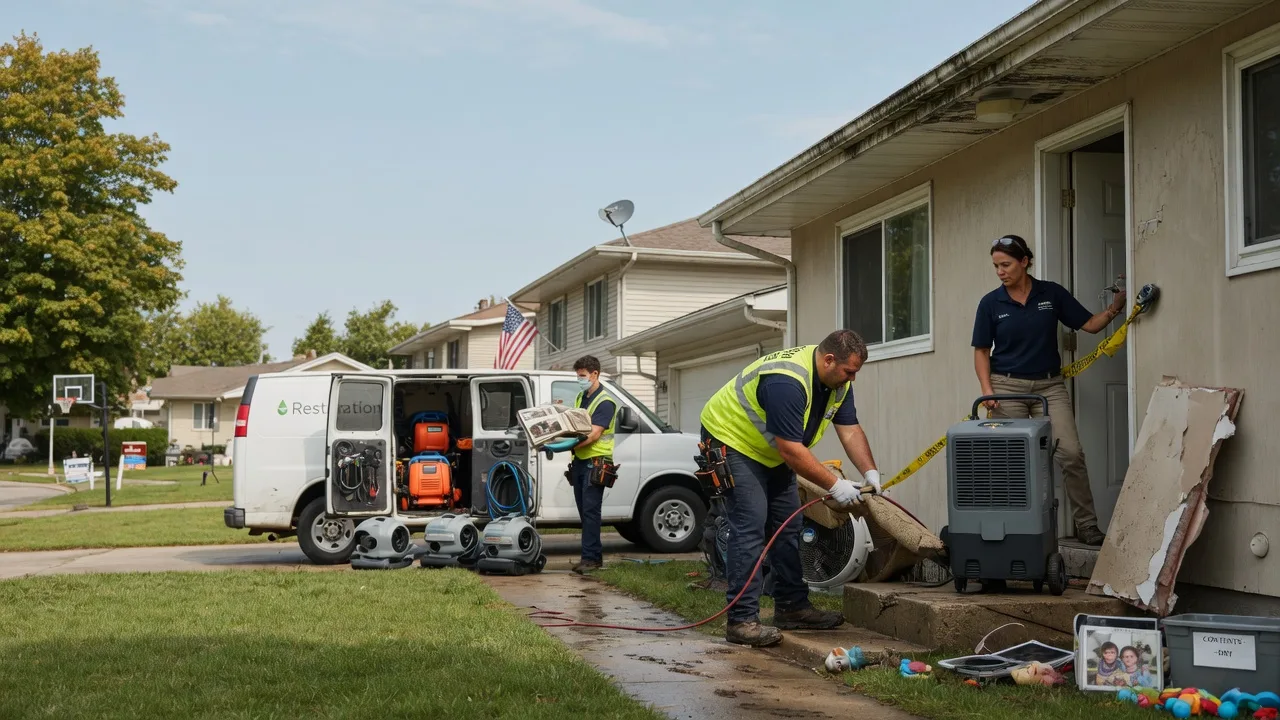 Water Damage Restoration in Mystic, IA near me